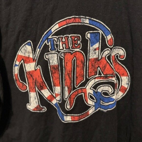 The Kinks - Union Jack Logo Vintage Style T-shirt - Unisex - Picture 3 of 16